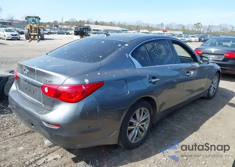 2015 Infiniti Q50 from USA, damaged, VIN JN1BV7APXFM338492